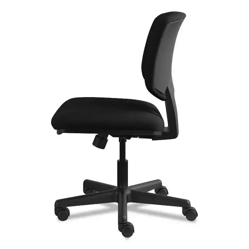 Chaise de travail HON Volt Series avec basculement synchronisé, supporte jusqu'à 113 kg, hauteur d'assise de 45,7 à 56,5 cm, noir
