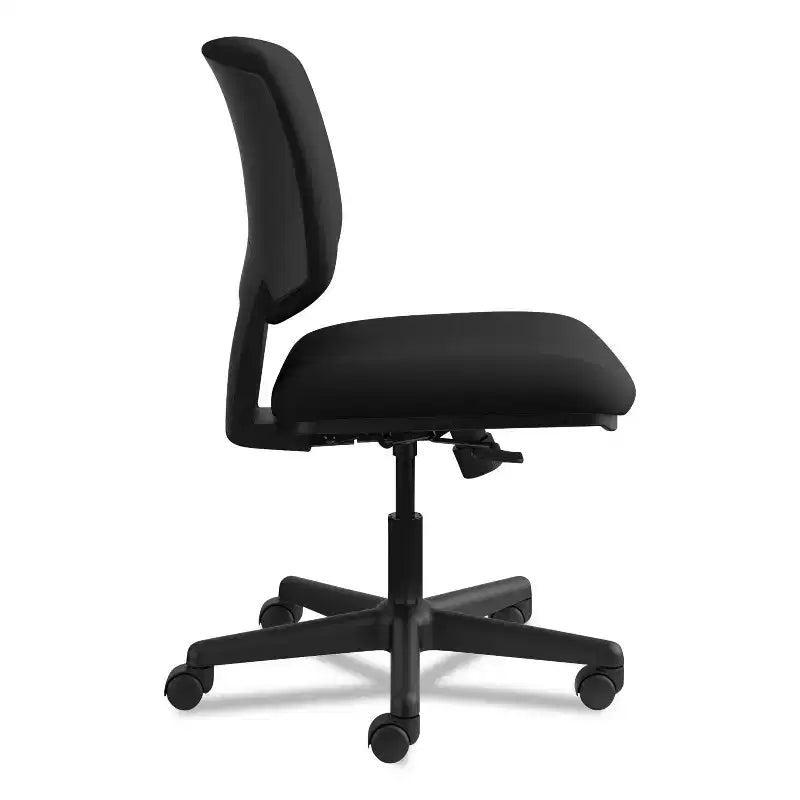 Chaise de travail HON Volt Series avec basculement synchronisé, supporte jusqu'à 113 kg, hauteur d'assise de 45,7 à 56,5 cm, noir