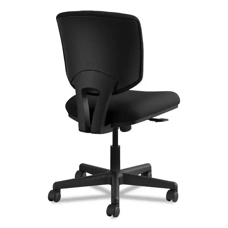 Chaise de travail HON Volt Series avec basculement synchronisé, supporte jusqu'à 113 kg, hauteur d'assise de 45,7 à 56,5 cm, noir