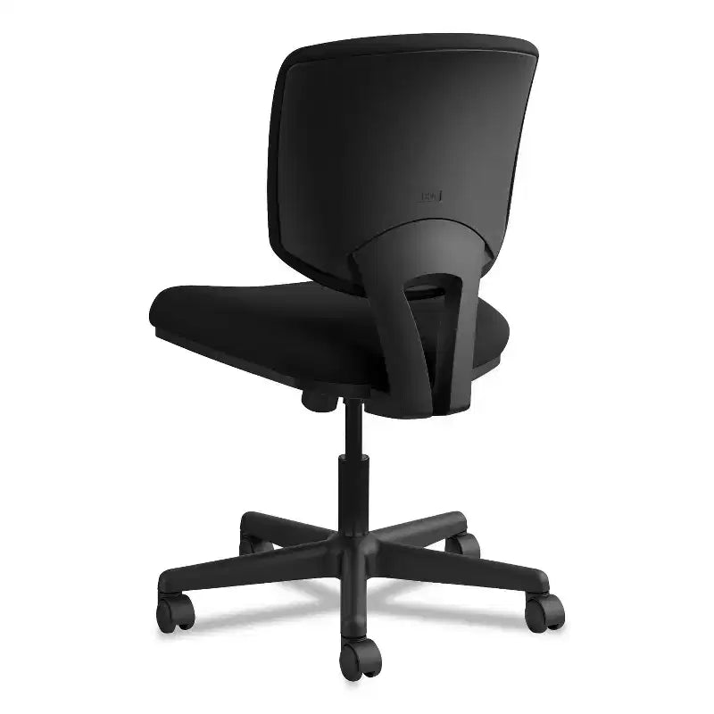 Chaise de travail HON Volt Series avec basculement synchronisé, supporte jusqu'à 113 kg, hauteur d'assise de 45,7 à 56,5 cm, noir
