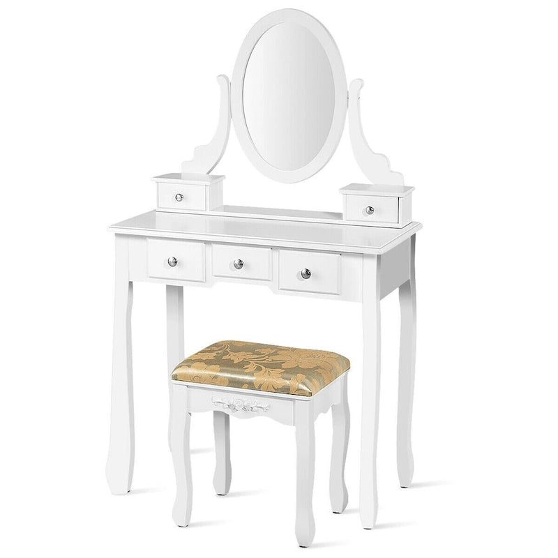 Coiffeuse avec tabouret