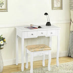Coiffeuse avec tabouret