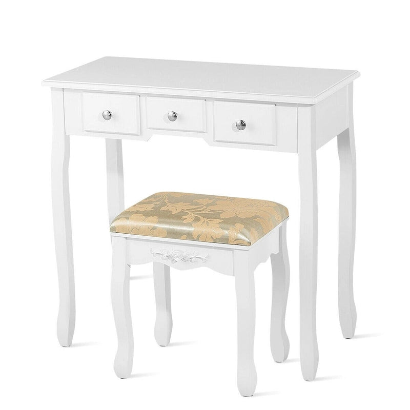 Coiffeuse avec tabouret