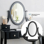 Coiffeuse avec tabouret