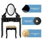 Coiffeuse avec tabouret