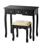 Coiffeuse avec tabouret