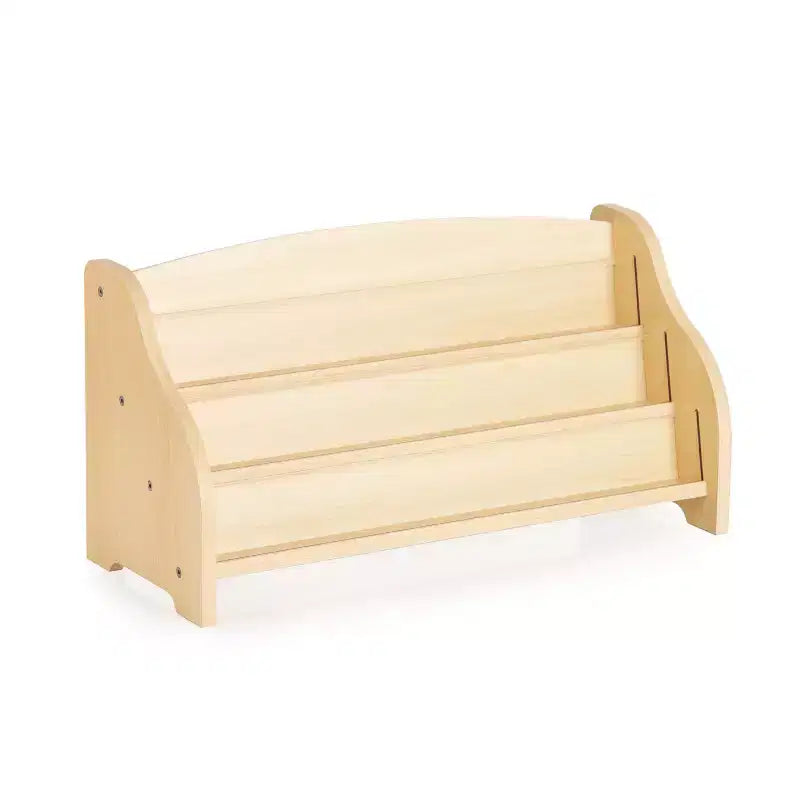 Présentoir de livres de table Guidecraft – Naturel : Présentoir de livres et de littérature et rangement de livres pour salle de classe pour enfants