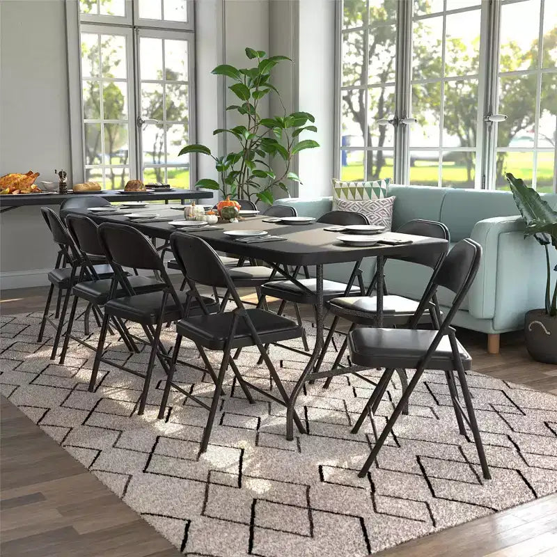 Table de banquet pliable en deux de 2,4 m (8 pi) COSCO