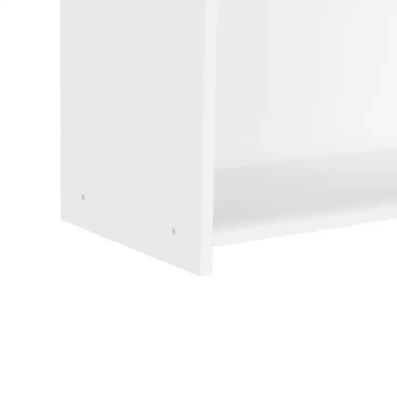 Bibliothèque pour enfants HOMLUX 4 casiers, organisateur de jouets, étagère de rangement en bois, blanc