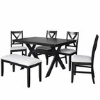 Home Design 6pc Oden Dining Set