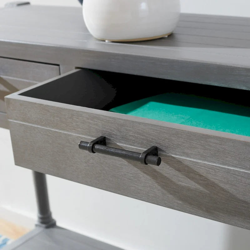 Console 2 tiroirs - 35,5 L x 13 P x 29,5 H