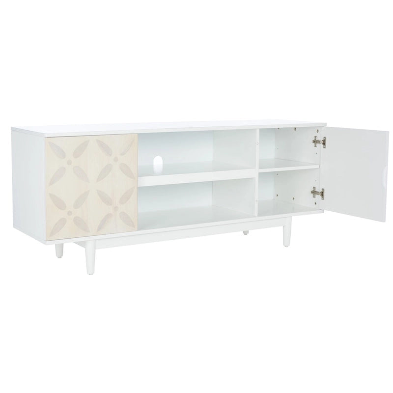 Meuble TV à motifs 3 étagères - 54 L x 15 P x 22 H
