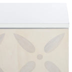 Meuble TV à motifs 3 étagères - 54 L x 15 P x 22 H