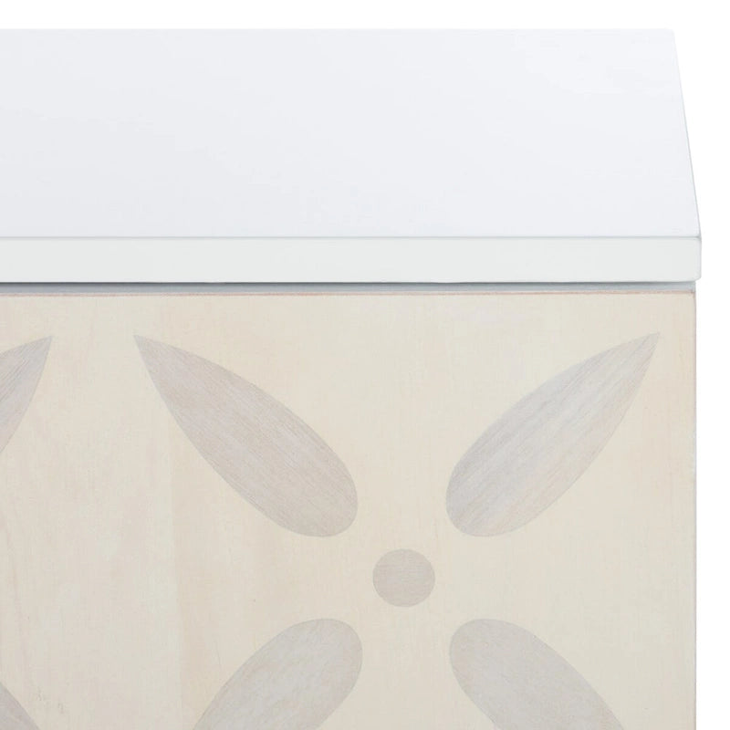 Meuble TV à motifs 3 étagères - 54 L x 15 P x 22 H