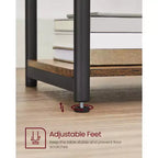 Table d'appoint, Petite table de bout, Table de chevet haute pour salon, chambre, bureau, salle de bain