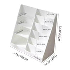 Étagère à Livres pour Enfants 4 Niveaux en Bois, Bibliothèque Sling à 6 Niveaux, Rangement pour Livres Bébé, Présentoir à Livres, Meuble de Rangement pour Livres et Jouets pour Chambre d'Enfant et Salle de Jeux
