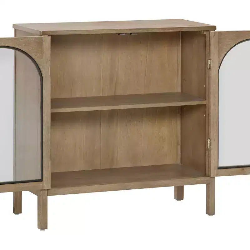Nathan James Lot de 2 armoires console Mason avec portes