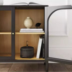 Nathan James Lot de 2 armoires console Mason avec portes