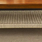 Table basse de style Mid-Century avec étagère tissée, table basse bohème en rotin avec rangement, petite table d'appoint rectangulaire basse en bois de style rustique pour salon