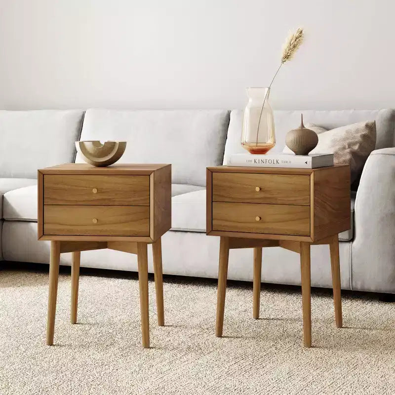 Nathan James Lot de 2 tables de chevet Harper