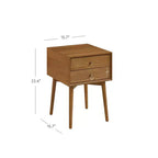 Nathan James Lot de 2 tables de chevet Harper