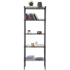 FDW 5-Tire Wire Shelving Unit Heavy Duty Storage Rack Metal Shelf Garage Organizer Wire Rack