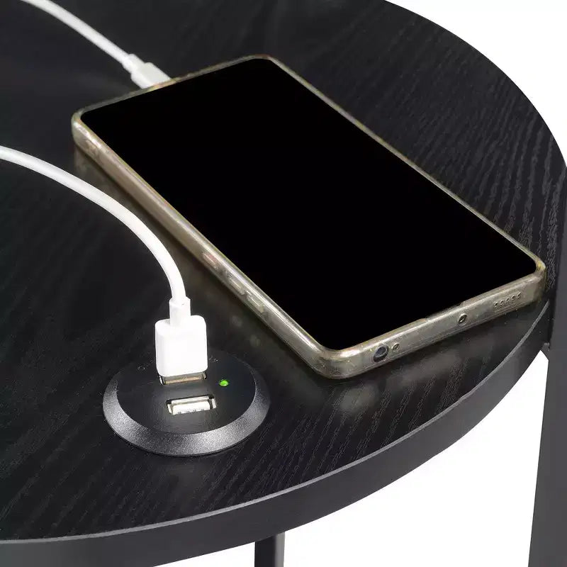 Table d'appoint à 3 niveaux Breighton Home Samuel
