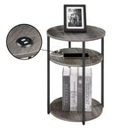 Table d'appoint à 3 niveaux Breighton Home Samuel
