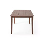 Table à manger rectangulaire rustique en bois GDFStudio 76