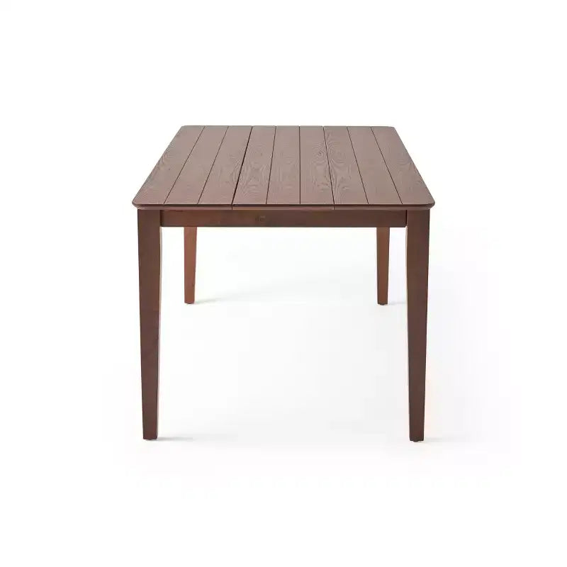 Table à manger rectangulaire rustique en bois GDFStudio 76