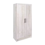 Armoire d'appoint Prepago Elite à 3 étagères avec portes à panneaux