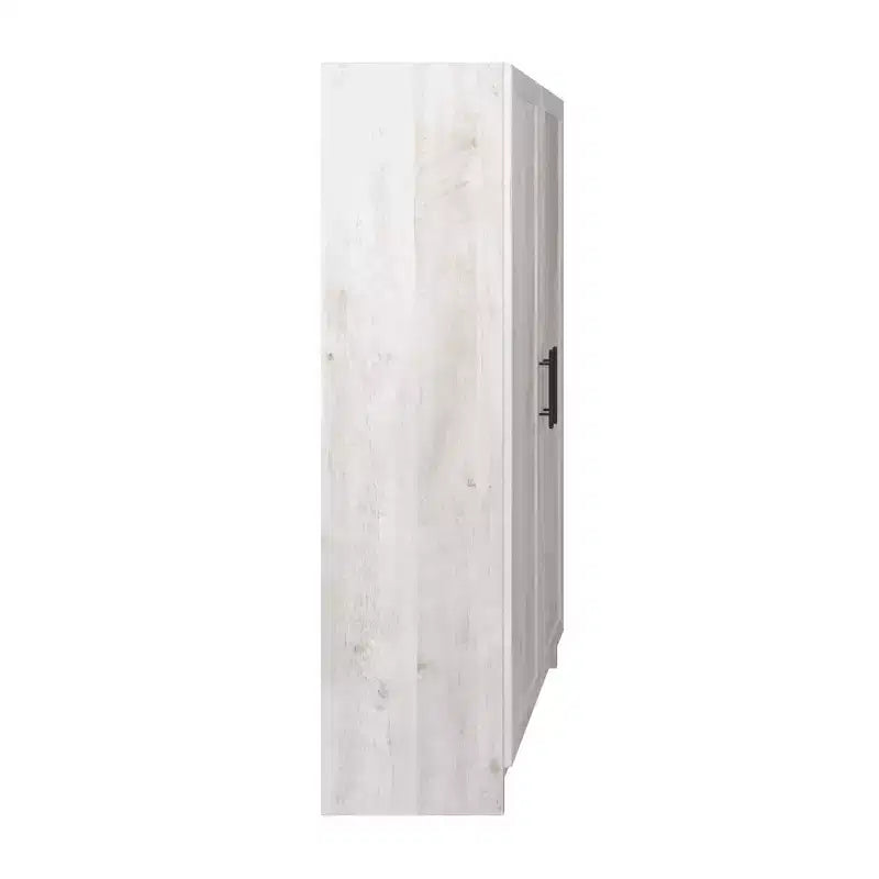 Armoire d'appoint Prepago Elite à 3 étagères avec portes à panneaux