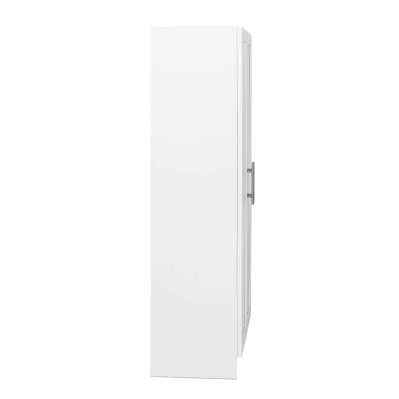 Armoire d'appoint Prepago Elite à 3 étagères avec portes à panneaux