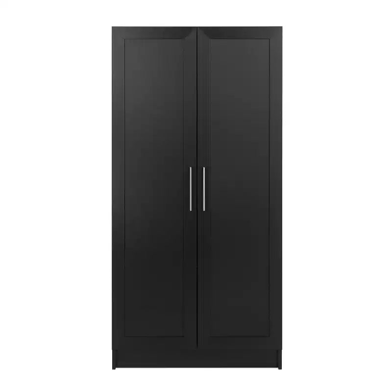 Armoire d'appoint Prepago Elite à 3 étagères avec portes à panneaux