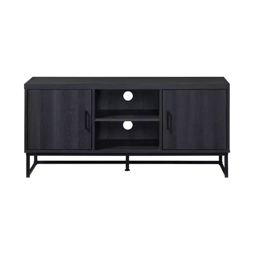 AndMakers 47 in. Wood TV Stand with 2 Storage Cabinets Fits TV's up to 50 in.