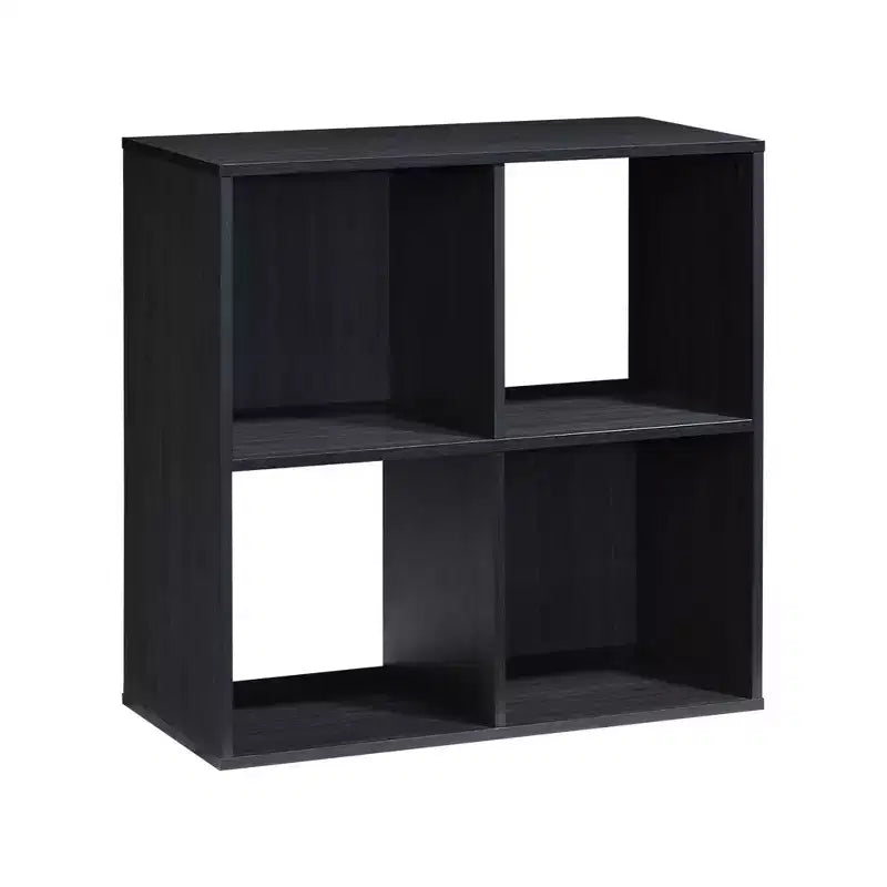 Meuble de rangement 4 cubes en bois espresso AndMakers 24,25 po H x 23,5 po L x 11,61 po P