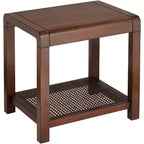 55 Downing Street Powell 22 Wide Brown Wood Side Table