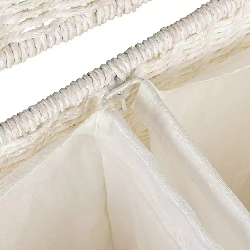 Trieur à linge 3 compartiments, trieur à linge en osier