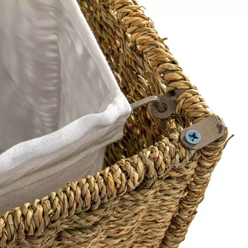 Trieur à linge 3 compartiments, trieur à linge en osier