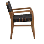 Christopher Knight Home Prosen Chaises de salle à manger en similicuir et hévéa (lot de 2)