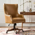 Fauteuil de bureau Dick avec base pivotante à 360 degrés | HULALA HOME