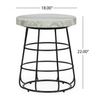 Thick Marble Side Table