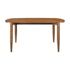 Table et chaises de salle à manger en noyer massif