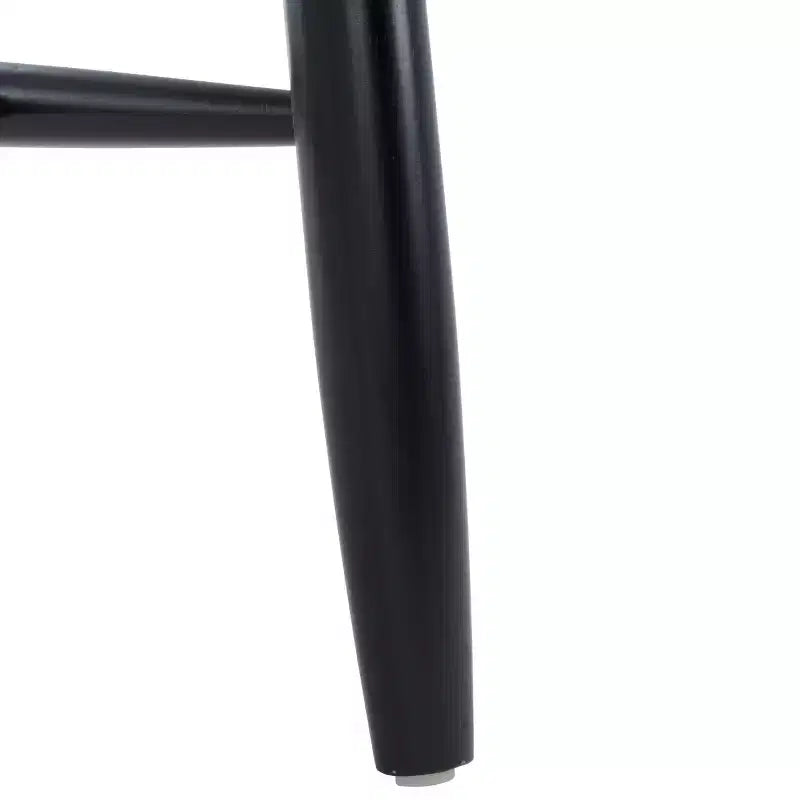 Chaise de salle à manger Floryn Rope (lot de 2) - DCH8805 - Naturel/Noir - Safavieh