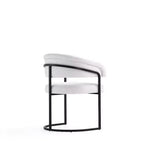 Lot de 6 chaises de salle à manger modernes rembourrées en similicuir Augusta de Manhattan Comfort