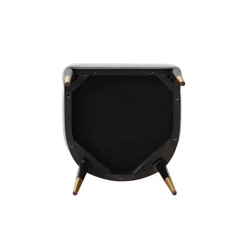 Fauteuil de salle à manger moderne Carrington en velours, par Manhattan Comfort