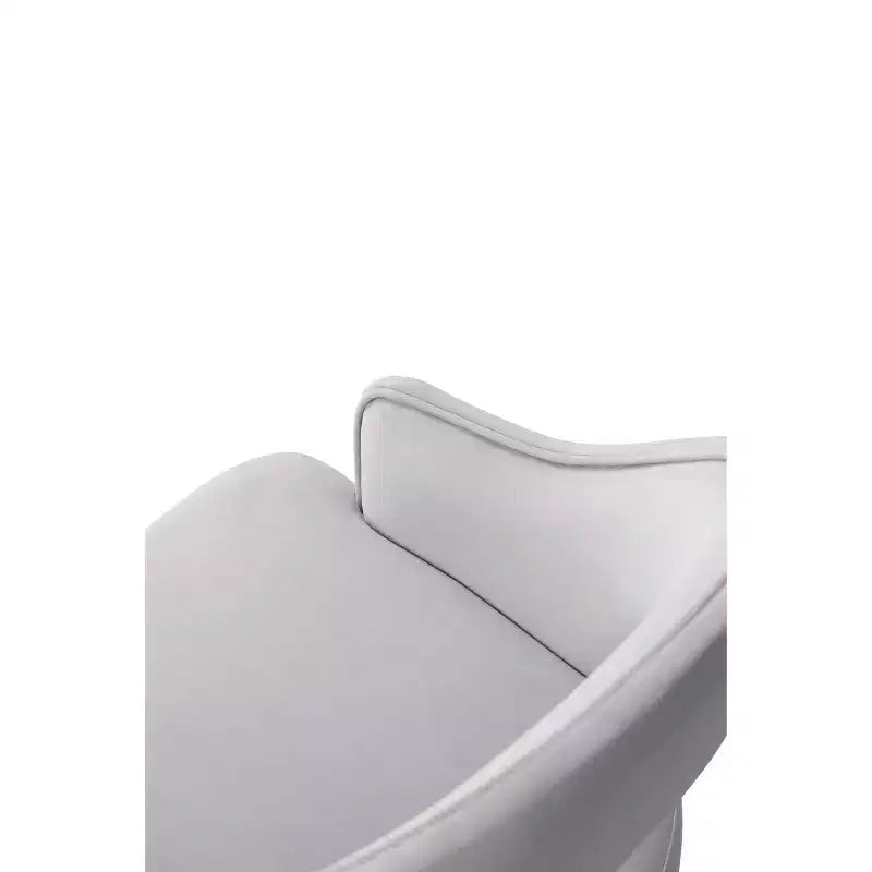 Fauteuil de salle à manger moderne Carrington en velours, par Manhattan Comfort