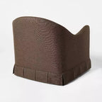 Fauteuil pivotant et planeur à plis creux rembourré – Threshold conçu avec Studio McGee