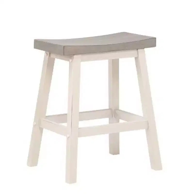 Brassex Lot de 2 tabourets de bar hauteur comptoir Ashanti