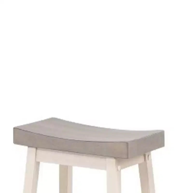Brassex Lot de 2 tabourets de bar hauteur comptoir Ashanti